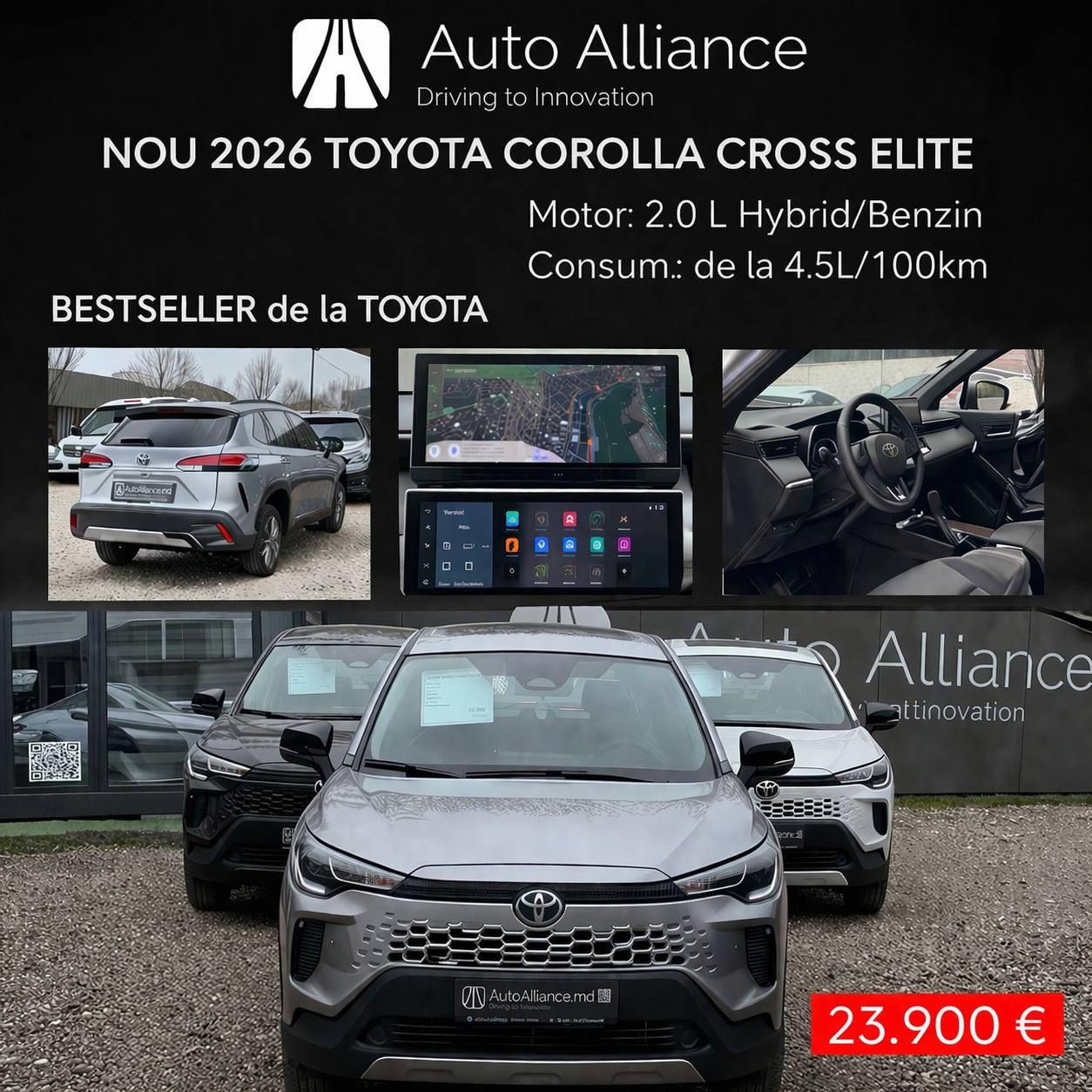 2026 PRETOP ELITE TOYOTA COROLLA CROSS HYBRID