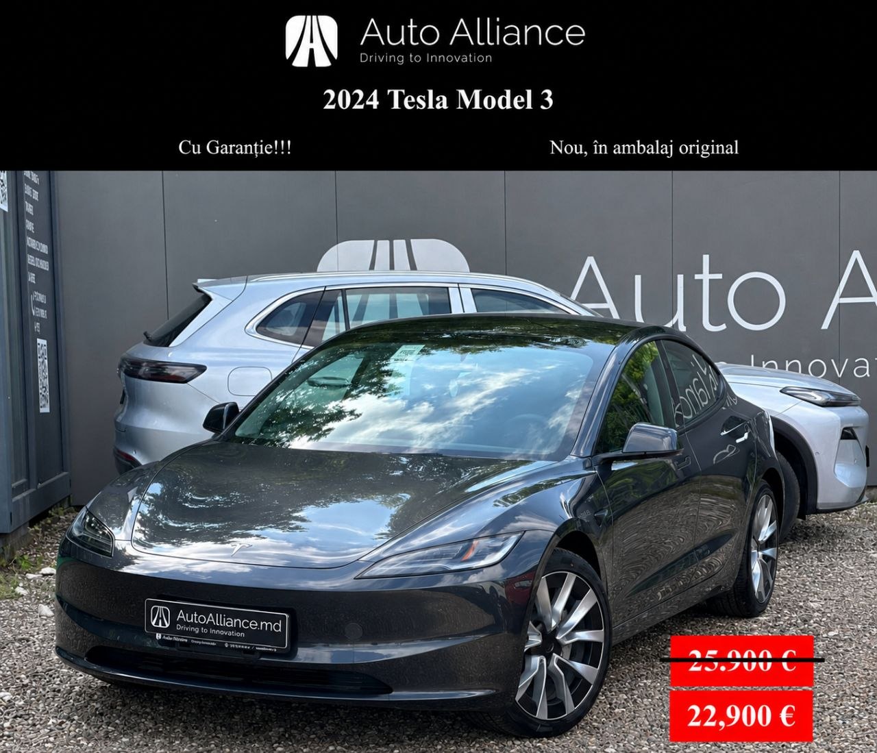 Nou 2024 Tesla Model 3 Rest.